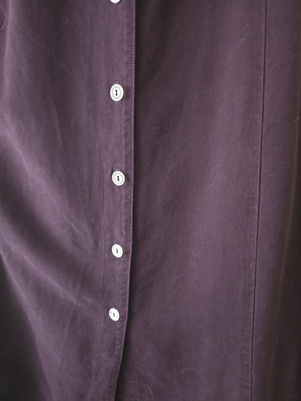 Nordstrom Button-Front Purple Tank Dress - Picture 3 of 5